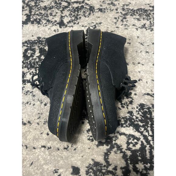 Dr. Martens Glitter Ray Black Oxford Shoes Women's Size 8 - Picture 4 of 5